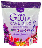 آبمیوه سفید کننده و جوانساز گلوتاتیون و کلاژن Manee Gluta Camu Zinc