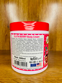 کرم بدن سفید کننده و ضدلک گلوتابری GLUTA BERRY 200000MG وزن ۶۰۰گرم