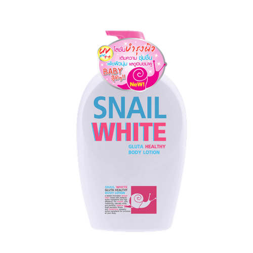لوسیون سفید کننده 🐌 SNAIL WHITE GLUTA HEALTHY BODY LOTION از برندlove jojo حجم ۱۰۰۰میل