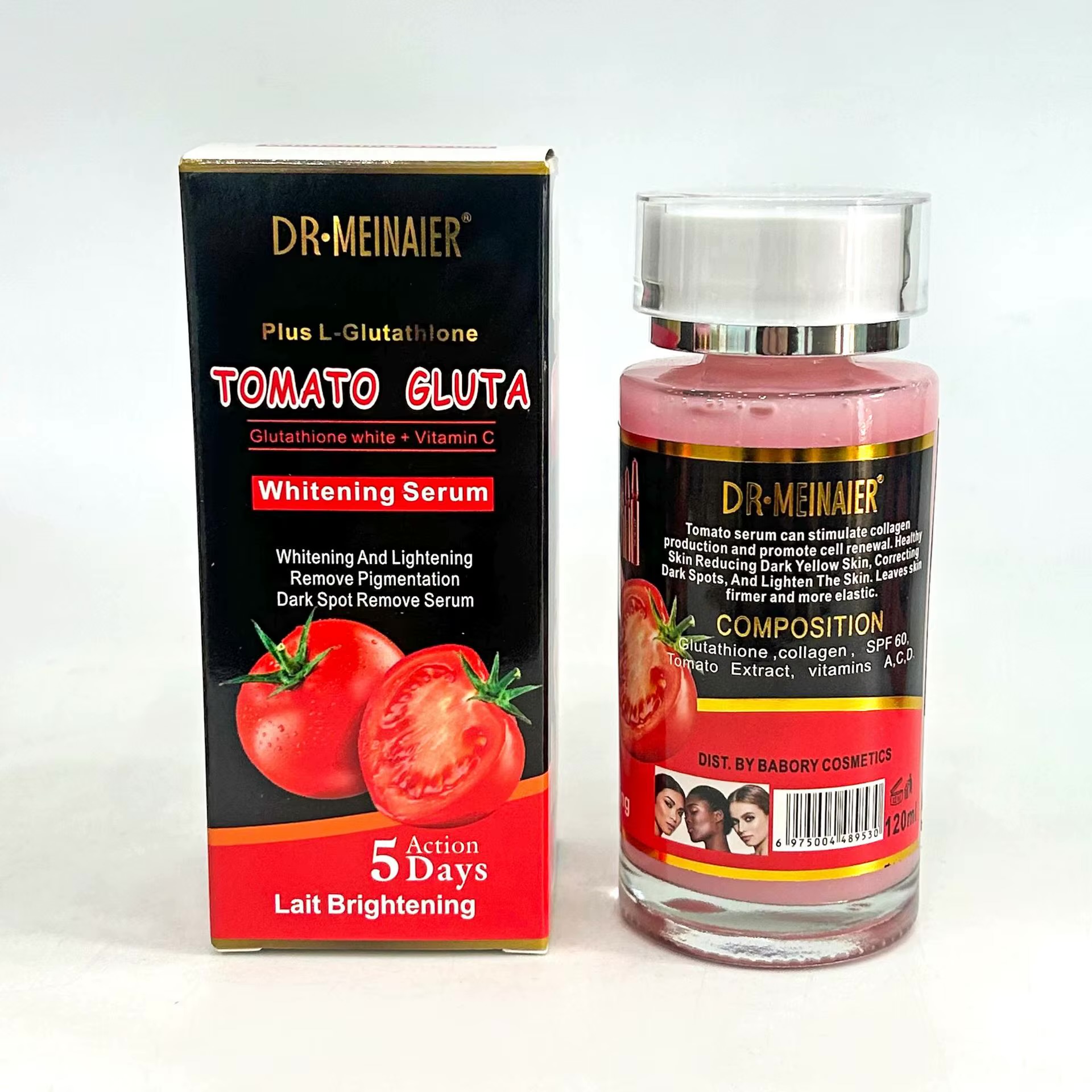 سرم کنسانتره سفید کننده گلوتاتیون و ویتامین سی دکتر مینایر120ml