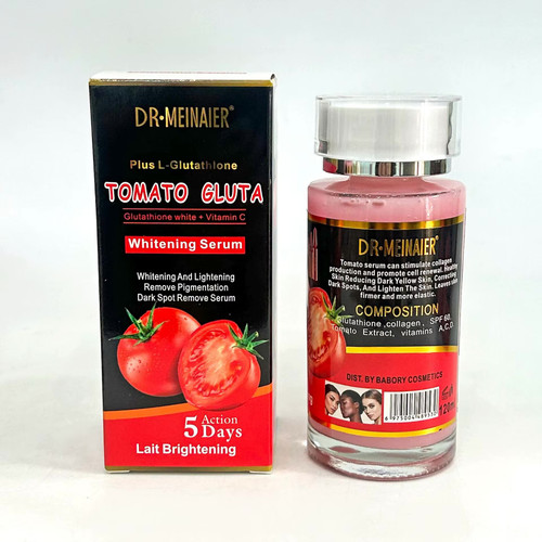 سرم کنسانتره سفید کننده گلوتاتیون و ویتامین سی دکتر مینایر120ml