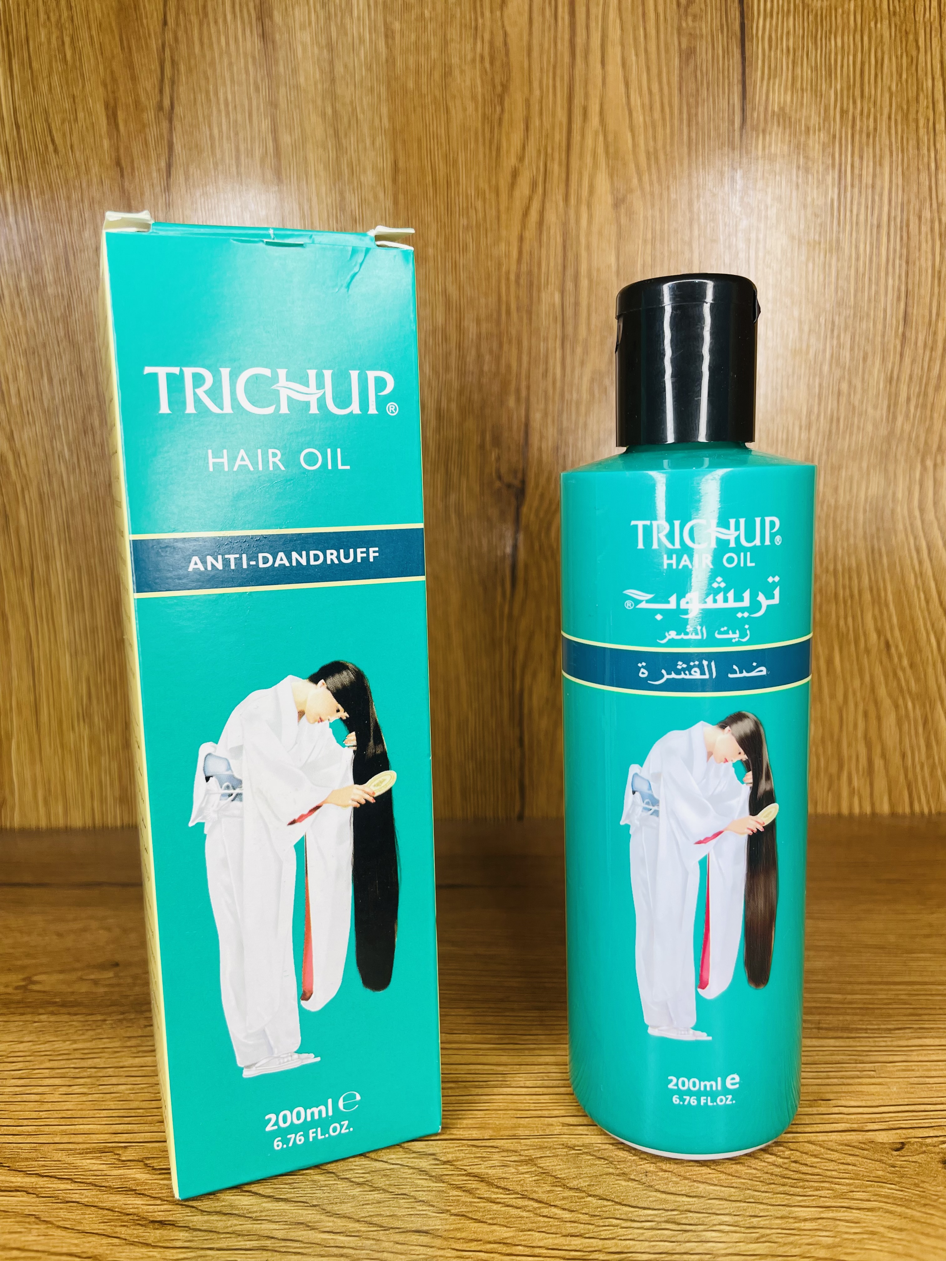 روغن مو ضد ریزش و تقویت‌ کننده تریشوبTRICHUP اصل هندی حجم ۲۰۰ml