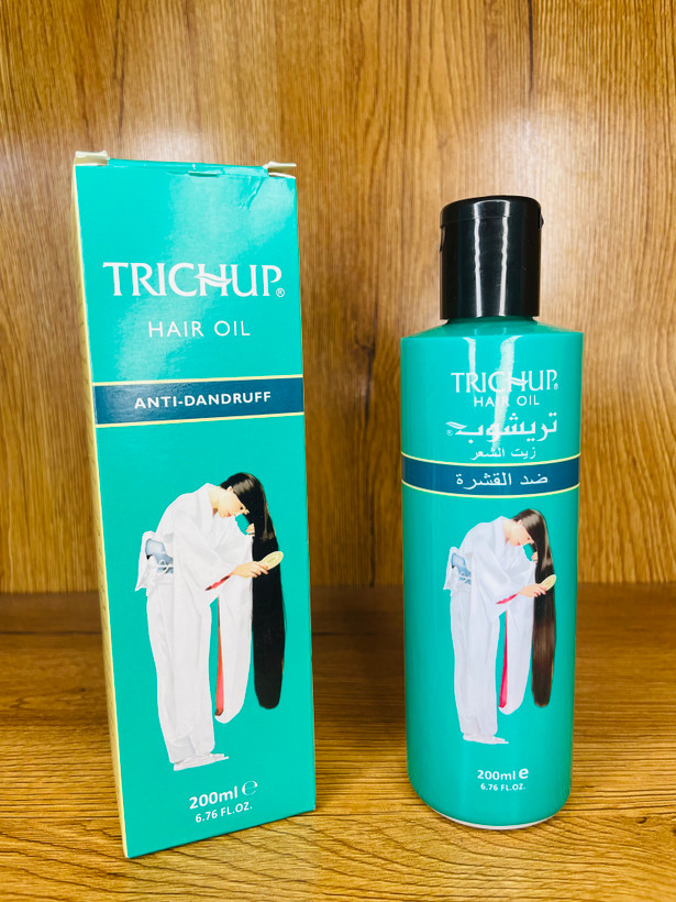 روغن مو ضد ریزش و تقویت کننده تریشوبTRICHUP اصل هندی حجم ۲۰۰ml