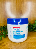 کرم ترمیم کننده و آبرسان ۱۰۰ساعته YASS Ceramide Repair Cream with Hyaluronic Acid حاوی نیاسنامید و آلفاآربوتین حجم ۵۰۰ml
